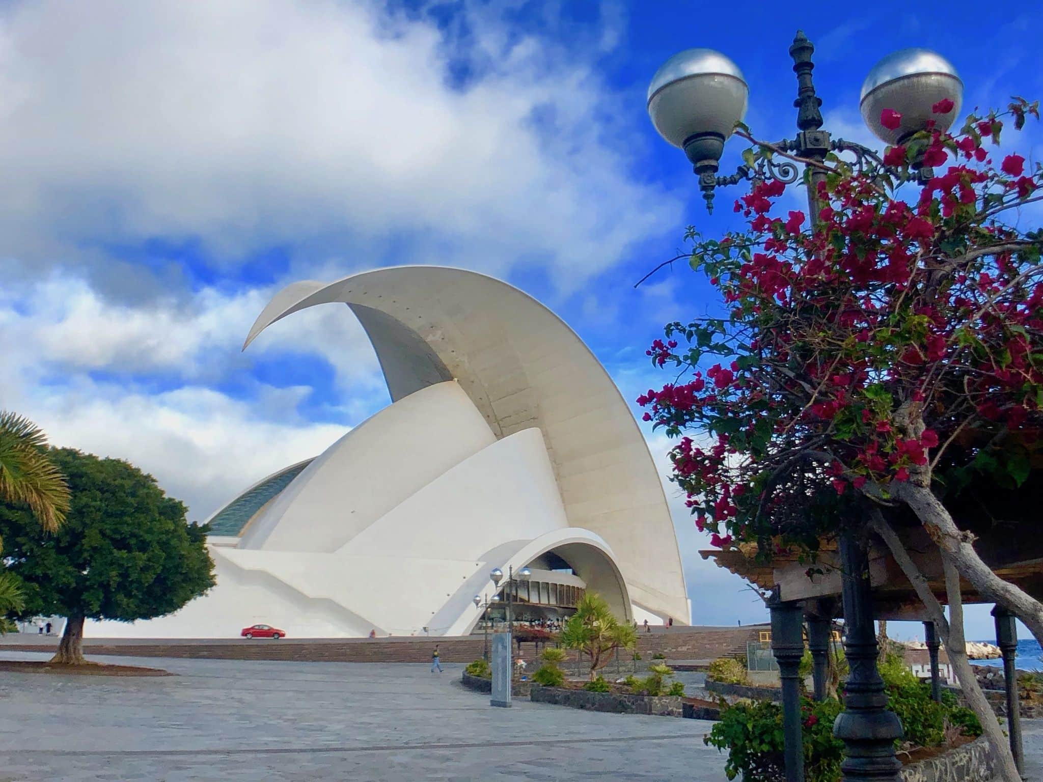 Eines der Wahrzeichen von Teneriffa: das Auditorio de Tenerife, eine große Konzerthalle. Foto: Sascha Tegtmeyer