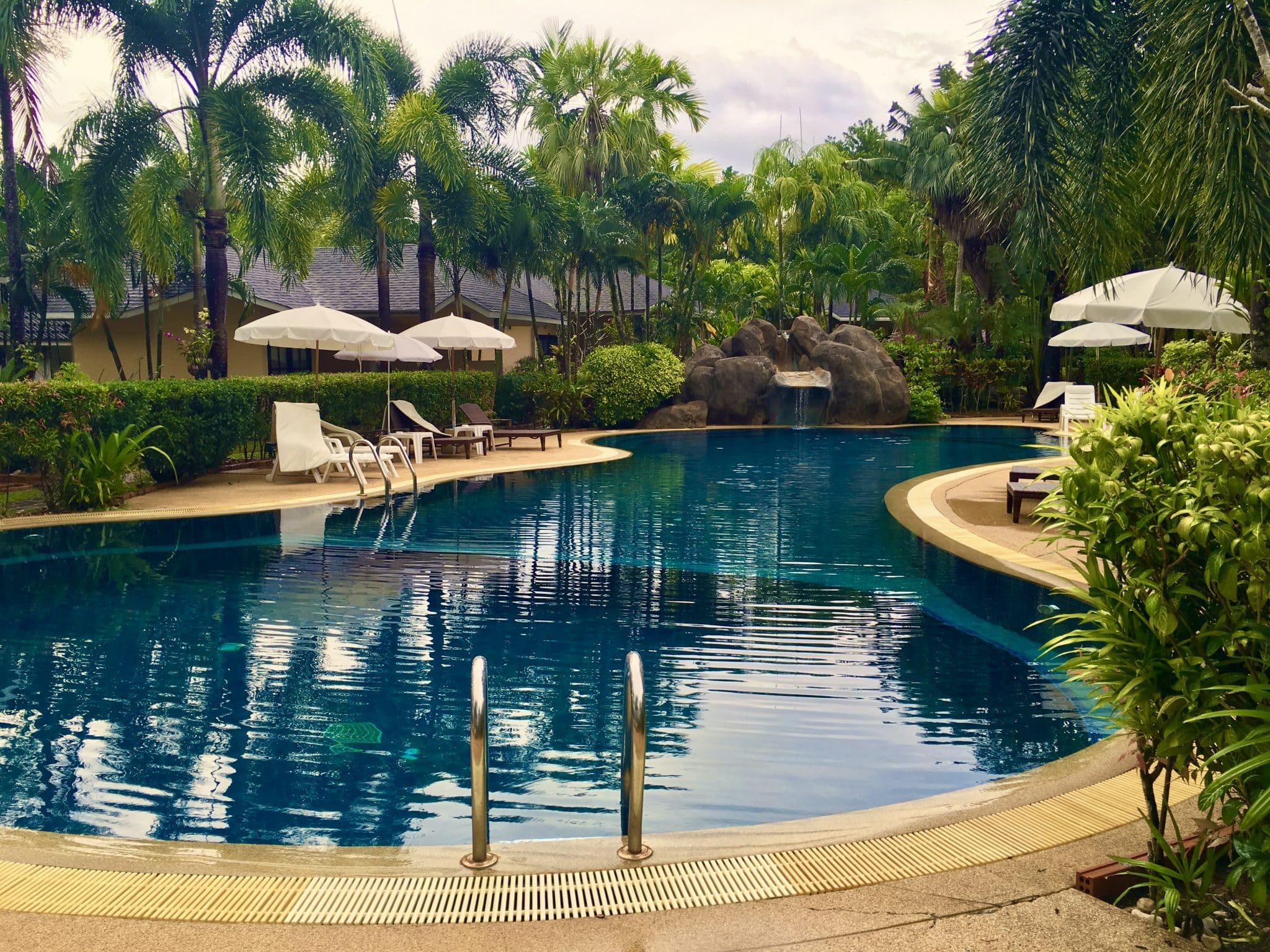 Wir bleiben einige Zeit im Palm Garden Resort in Khao Lak, bevor unsere Thailand Tauchsafari anfängt. Foto: Sascha Tegtmeyer