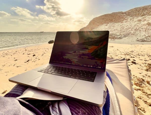 Apple MacBook Pro 16 M1 Pro Test Erfahrungen Urlaub Reise Reiseblogger Arbeit Blog Blogger