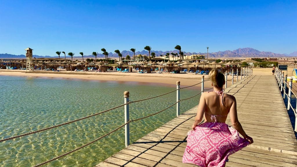 Soma Bay ist eine wunderschöne Bucht an der Küste des Roten Meeres in Ägypten, die sich perfekt für einen erholsamen Strandurlaub eignet. Foto: Sascha Tegtmeyer Reisebericht Soma Bay Tipps