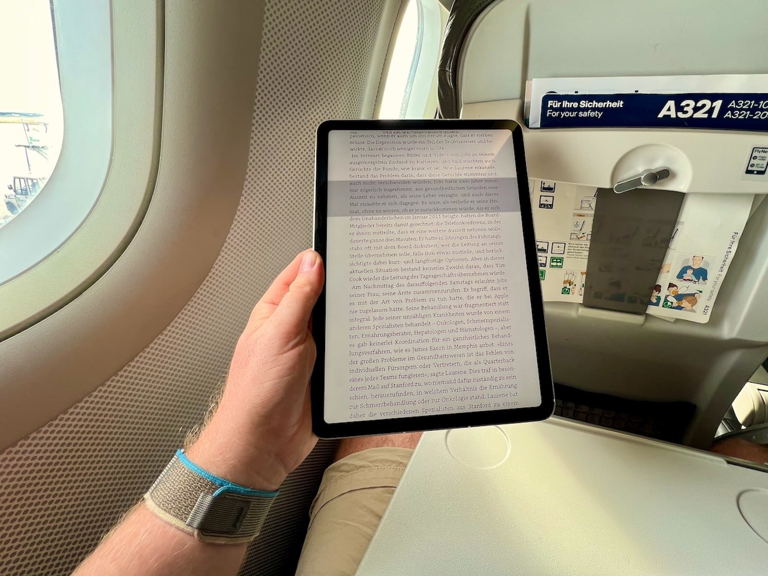 Ich habe mittlerweile große Freude am Lesen auf dem iPad gefunden. Foto: Sascha Tegtmeyer iPad als eBook Reader Tipps Erfahrungen Erfahrungsbericht